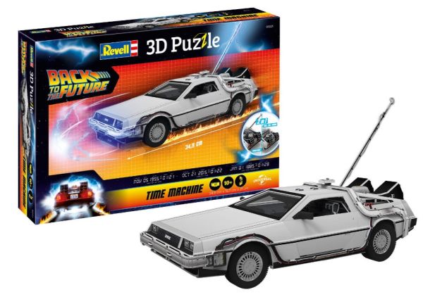REV00221 - Puzzle 3D di Ritorno al futuro - Macchina del tempo - 1