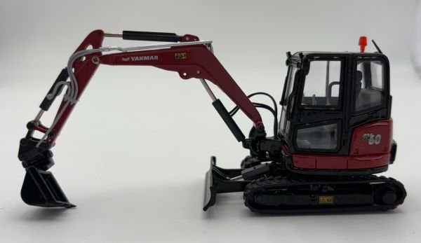 ROS00237 - Mini escavatore YANMAR SV60 rosso - 1