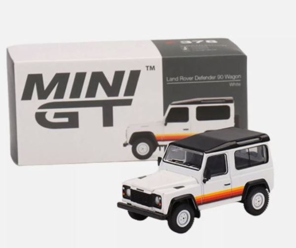 MGT00378-R - LAND ROVER Defender 90 wagon RHD Bianco - 1