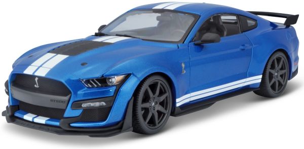 MST31388 - Ford Mustang Shelby GT500 del 2020, blu con strisce bianche - 1