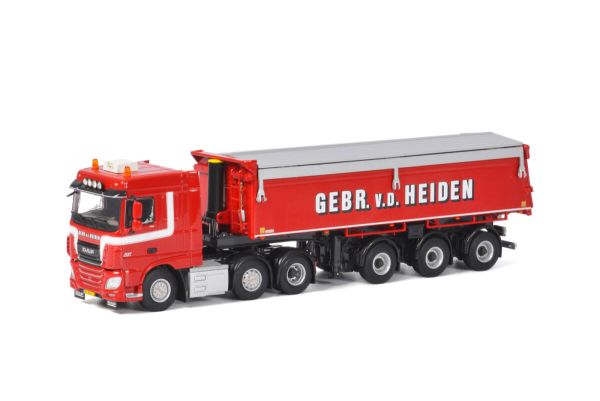 WSI01-1846 - DAF XF SC 6x2 con ribaltabile 3 assi GEBR. VAN DER HEIDEN - 1