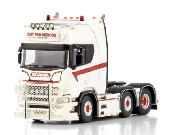 WSI01-4512 - SCANIA R Highline CR20H 6x2 twin steer VAN MERODE transport - 1