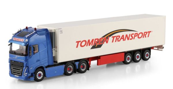 WSI01-4768 - VOLVO FH5 Globtrotter XL 6x2 con rimorchio refrigerato TOMREN a 3 assi - 1