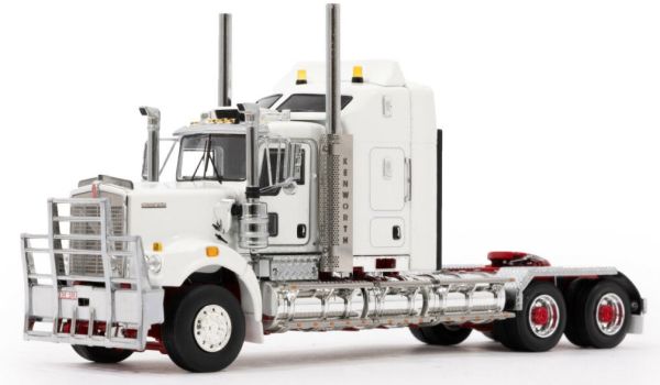Z01582 - KENWORTH D509 6x4 Sleeper Bianco e rosso - 1