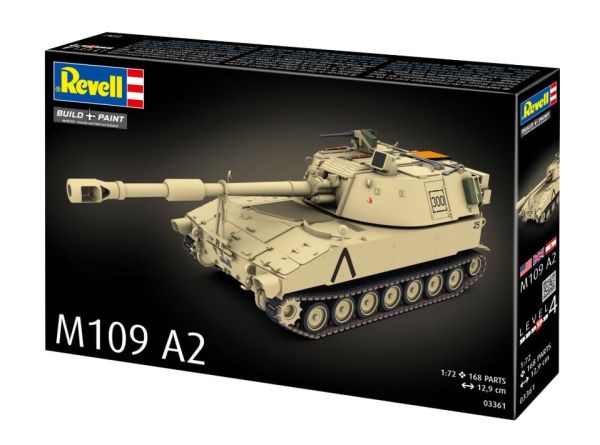 REV03361 - Obice semovente M109 A2 da assemblare e dipingere - 1