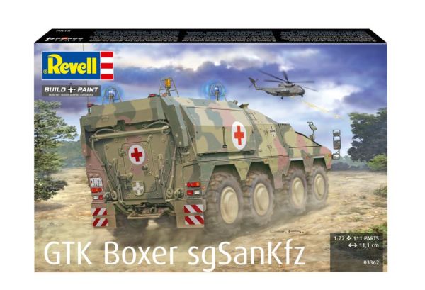 REV03362 - Veicolo militare GTK Boxer sgSanKfz da assemblare e dipingere - 1