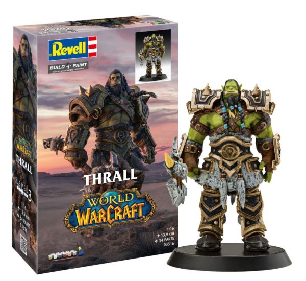 REV03516 - SET REGALO - The Orc Thrall - World of Warcraft (verniciatura inclusa) - 1