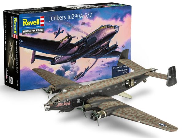 REV03754 - JUNKERS Ju290A-5/7 Seeadler, aereo militare da assemblare e verniciare. - 1