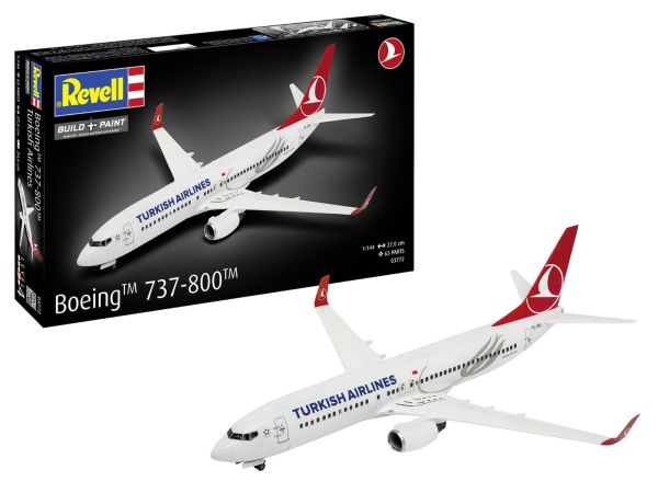 REV03772 - Aereo BOEING 737-800 - Turkish Airlines da assemblare e verniciare - 1