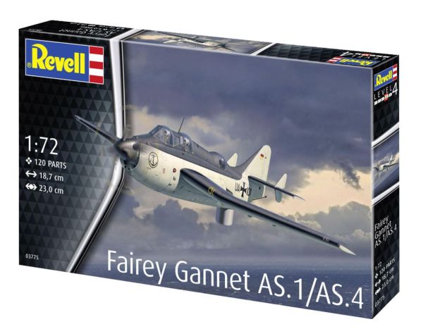 REV03775 - Aereo da combattimento FAIREY Gannet AS.1/AS.4 da assemblare e dipingere - 1
