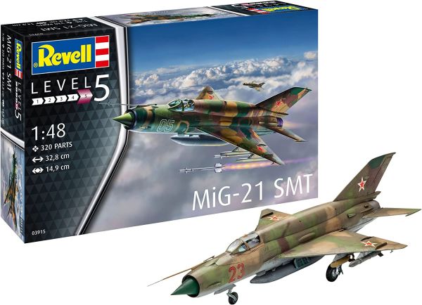 REV03915 - Caccia Mig-21 SMT da assemblare e dipingere - 1