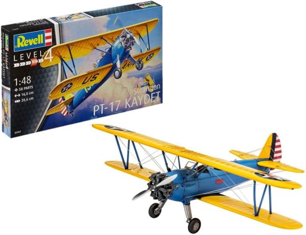 REV03957 - Velivolo Stearman P-17 Kaydet da costruire e dipingere - 1