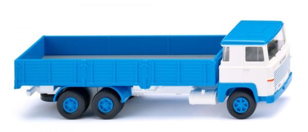 WIK043310 - Autocarro rigido SCANIA 111 LBT 6x4 - blu e bianco - 1
