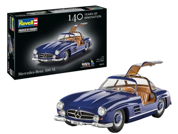 REV05614 - MERCEDES-BENZ 300 SL coupé 140 anni di MERCEDES da assemblare con vernice - 1