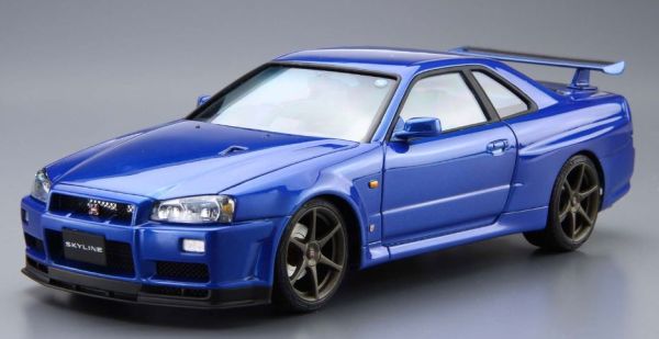 AOS05858 - NISSAN Skyline GT-R V-Spec 2002 da assemblare e verniciare - 1