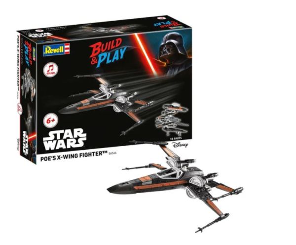 REV06564 - X-Wing Fighter di Poe STAR WARS da costruire con suoni - 1