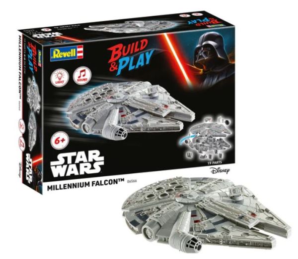 REV06566 - Millennium Falcon STAR WARS da costruire con luci e suoni - 1