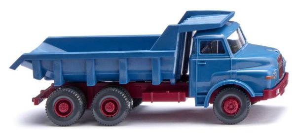 WIK067002 - Autocarro ribaltabile MAN 6x4 - Blu - 1