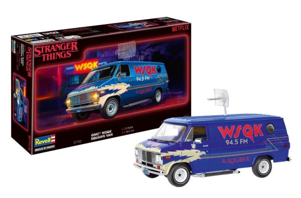 REV07732 - GMC WSQK Squawk Van (STRANGER THINGS) (assemblaggio e verniciatura) - 1