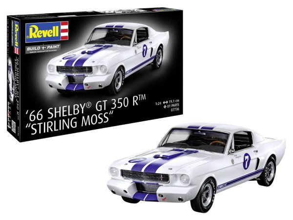 REV07736 - Shelby GT350R del 1966 - Stirling Moss da assemblare e dipingere - 1