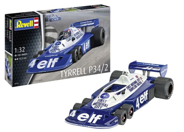 REV07741 - Auto TYRELL P34/2 da assemblare e verniciare - 1