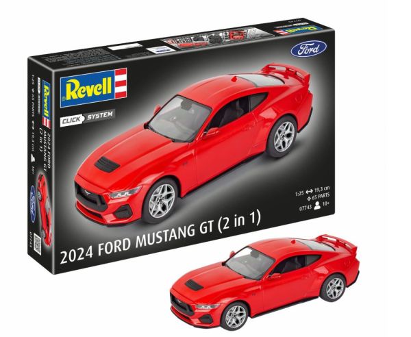 REV07743 - SISTEMA A CLICK - FORD Mustang GT 2024 Snap-On - Preverniciato - 1