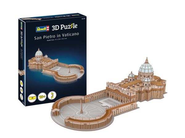 REV00208 - Puzzle 3D 68 Pezzi San Pietro in VATICANO - 1