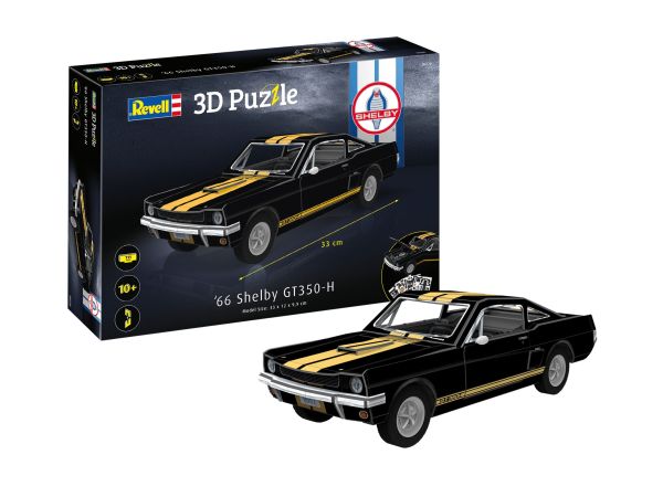 REV00220 - Puzzle 3D 100 pezzi SHELBY 66 GT350-H - 1
