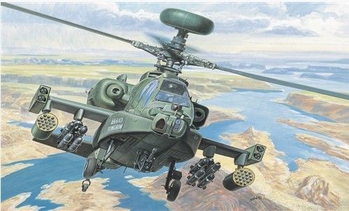 ITA0080 - Elicottero AH-64D Apache Longbow da assemblare e verniciare - 1