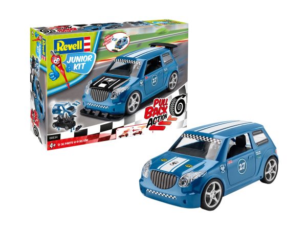 REV00834 - Vettura da rally blu da montare e da frizionare - 1