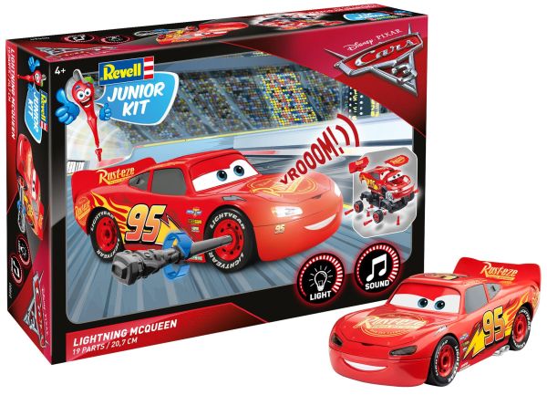 REV00860 - JUNIOR KIT Saetta McQueen 19 Pezzi da assemblare - 1