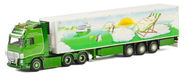 WSI01-2177 - VOLVO FH3 Gl. XL 6x2 con rimorchio frigorifero 3 Assi GIEL VAN DER VOORT - 1