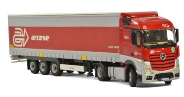 WSI01-2512 - MERCEDES Actros MP4 StreamSpace 4x2 con rimorchio a 3 assi ARCESE - 1