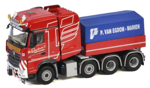 WSI01-3345 - MERCEDES Arocs MP4 Big space 8x4 con zavorra P.VAN EGDOM - 1