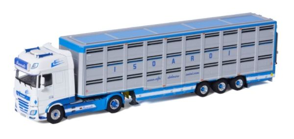 WSI01-3405 - DAF XF SSC My2017 4x2 con Rimorchio Bestiame 3 Assi ISOARDI - 1