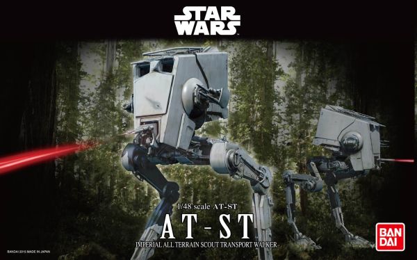 REV01202 - AT-ST STAR WARS Bandai da assemblare e dipingere - 1