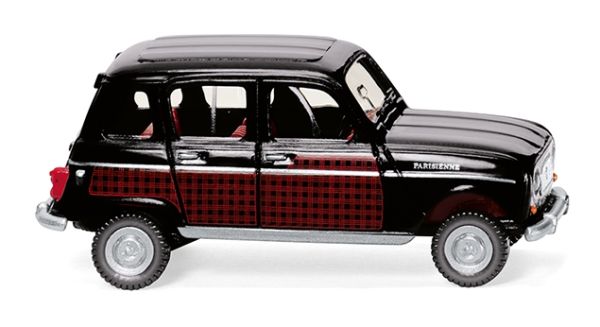 WIK022405 - RENAULT R4 Parisienne nera e rossa - 1