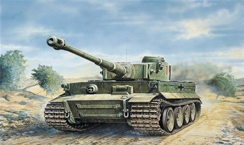 ITA0286 - Carro armato TIGER I Ausf. E/H1 da assemblare e verniciare - 1