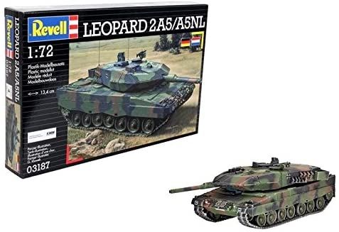 REV03187 - Serbatoio LEOPARD 2A5/A5NL da montare e verniciare - 1