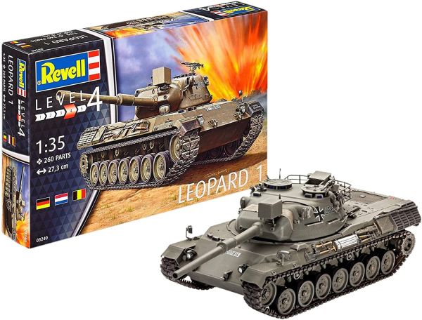 REV03240 - Serbatoio LEOPARD 1 da montare e verniciare - 1