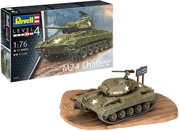 REV03323 - Serbatoio M24 CHAFFEE da montare e verniciare - 1
