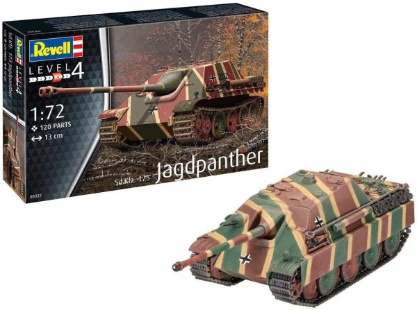 REV03327 - JAGDPANTHER SD.KFZ.173 serbatoio da assemblare e verniciare - 1