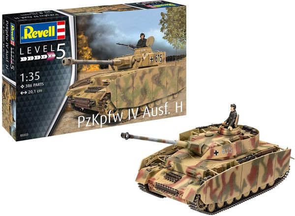 REV03333 - Serbatoio PANZER IV AUSF. H da assemblare e dipingere - 1