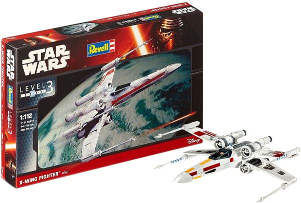 REV03601 - X-Wing Fighter STAR WARS da assemblare e dipingere - 1