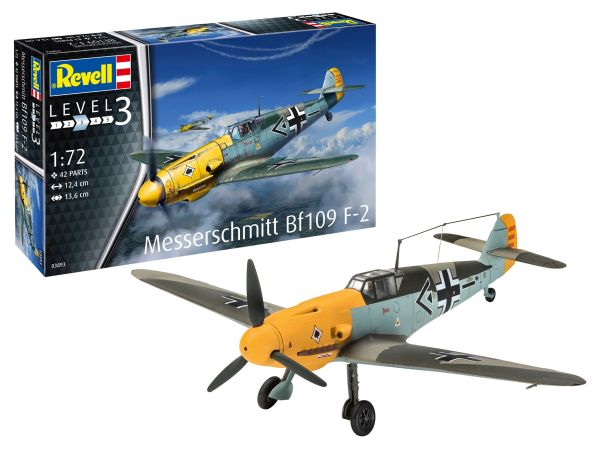 REV03893 - Messerschmitt Bf109 F-2 da assemblare e verniciare - 1