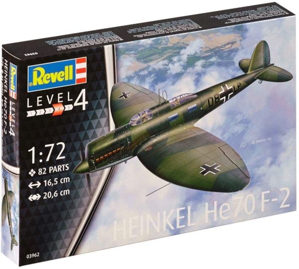 REV03962 - Aereo Heinkel He70 F-2 da assemblare e dipingere - 1