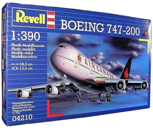 REV04210 - Aereo Boeing 747-200 da assemblare e verniciare - 1