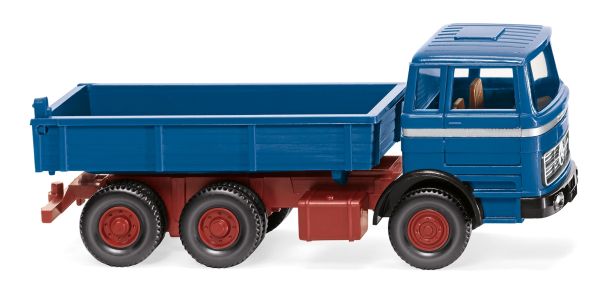 WIK042407 - Ribaltabile MERCEDES 6x4 Blu - 1