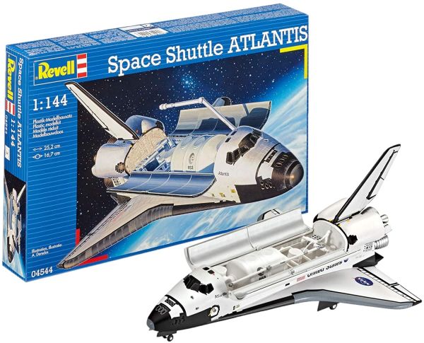 REV04544 - Space Shuttle Atlantis da assemblare e dipingere - 1
