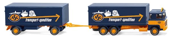 WIK045703 - SCANIA 111 6x4 carro con rimorchio 2 assi ASG - 1